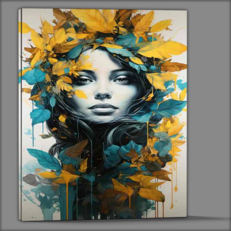 Buy Canvas : (The Enigmatic Language of Abstract Faces)