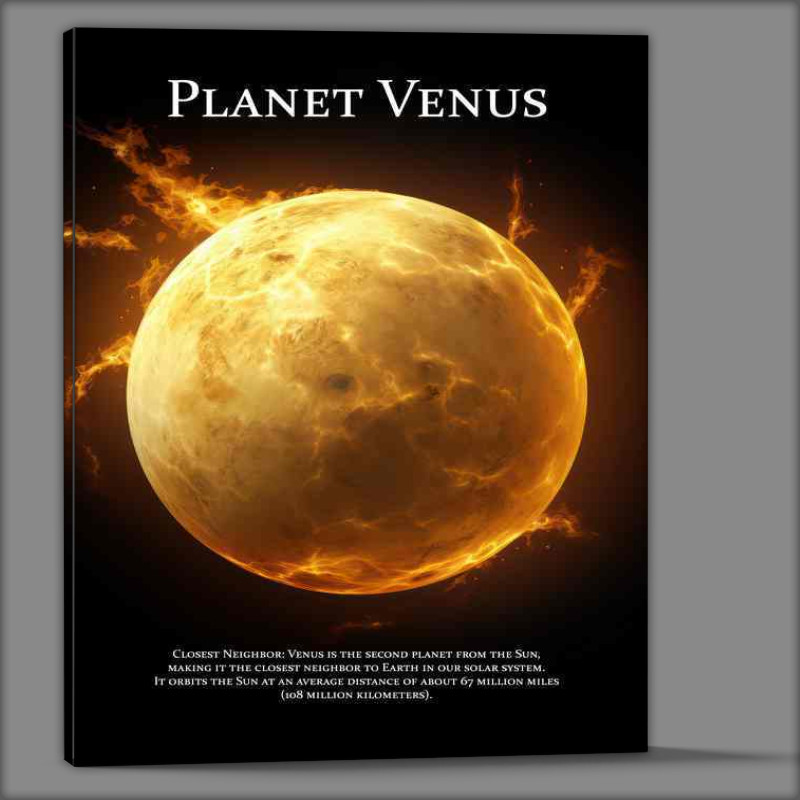 Buy Canvas : (Planet Venus Space Art)
