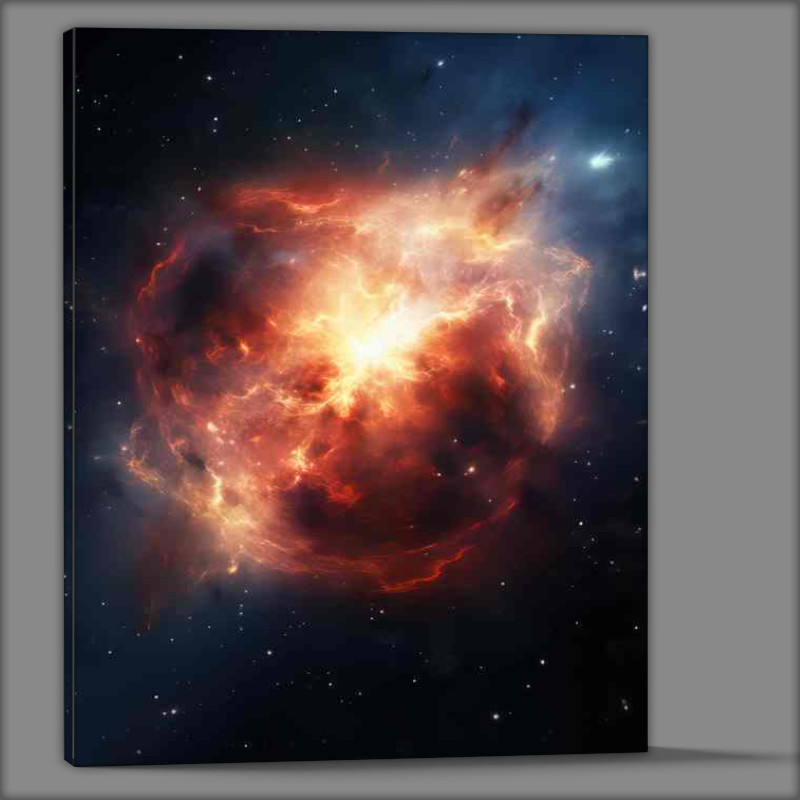 Buy Canvas : (A Representation of the Nebulas Orions Matter)