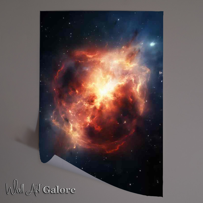 Buy Unframed Poster : (A Representation of the Nebulas Orions Matter)