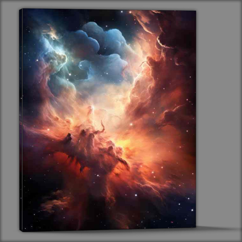 Buy Canvas : (A dynamic accurate representation of the Nebulas Orion Space)