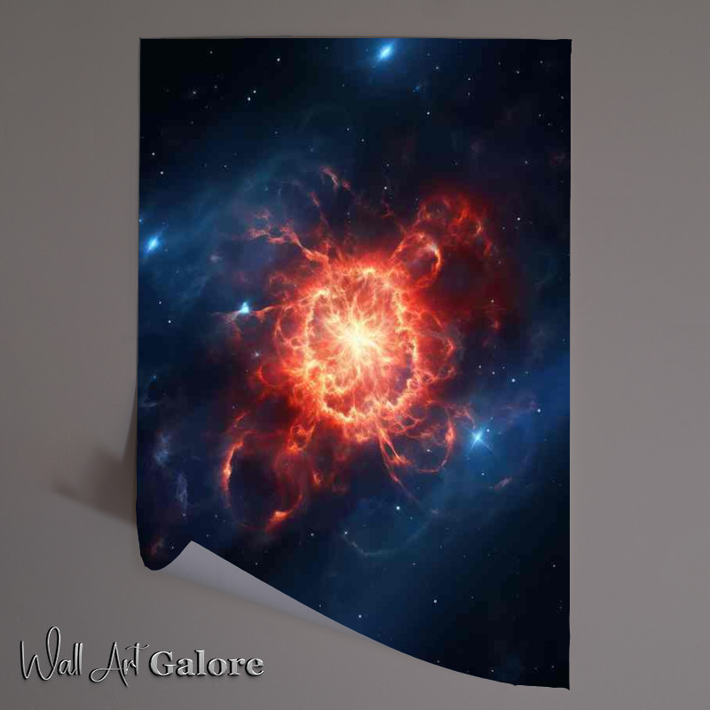 Buy Unframed Poster : (Stellar Evolution Birth Life and Death The Crab Nebula Space)