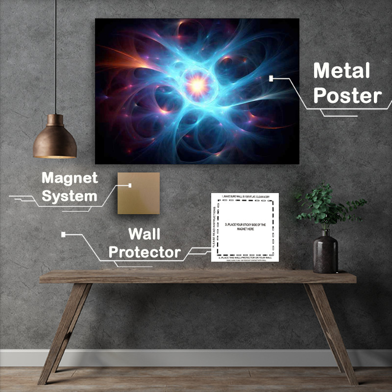 Buy Metal Poster : (Captivating Neptune Nebulae A Journey Through Space)