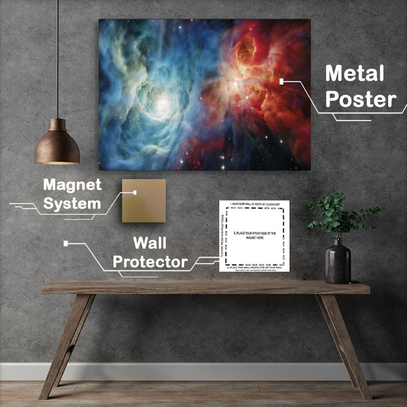 Buy Metal Poster : (Exploring the Wonders of the Orion Nebula)