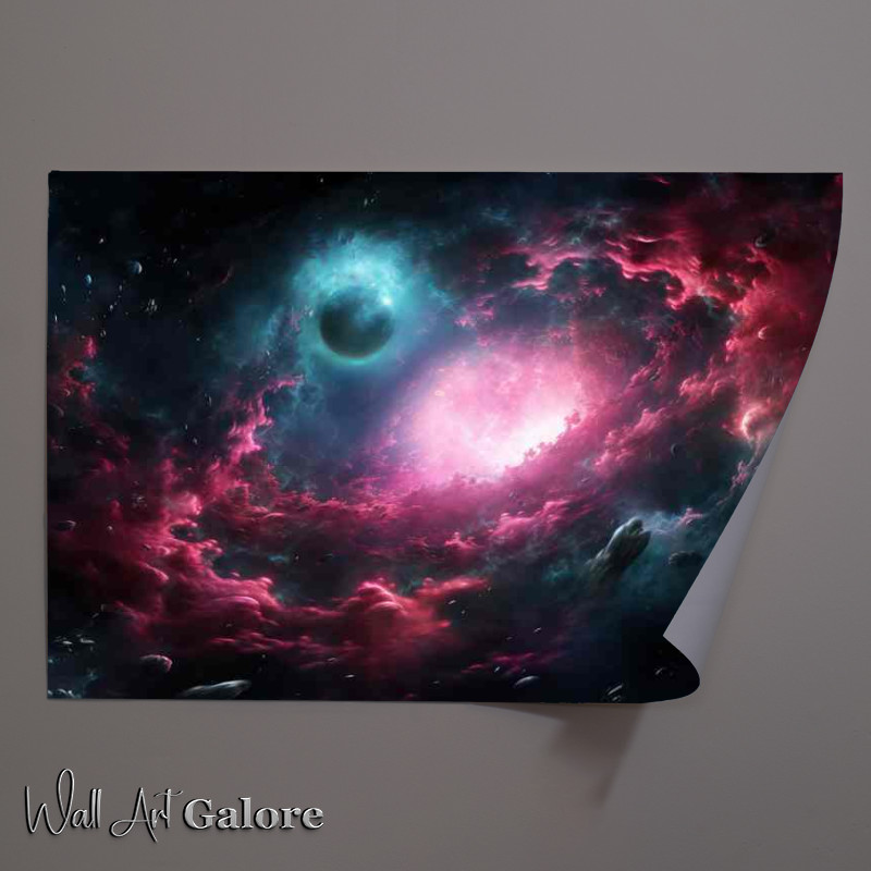 Buy Unframed Poster : (Nebula Burns A Close up Look)