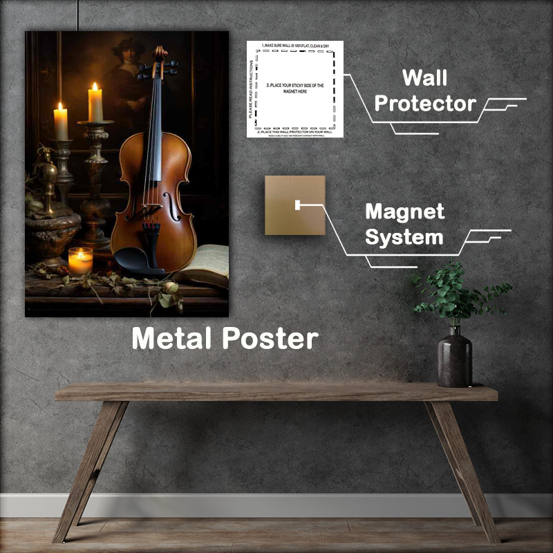 Buy Metal Poster : (Violin Virtuosos Classical Champions)