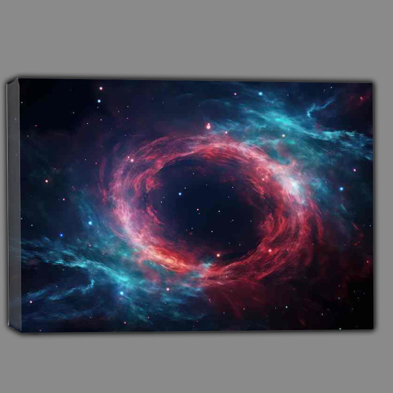 Buy Canvas : (Ring Nebula A Visual Feast outer space)