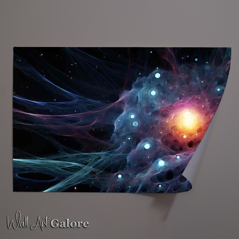 Buy Unframed Poster : (The Colors of Nebulae Neptune In The Universe)