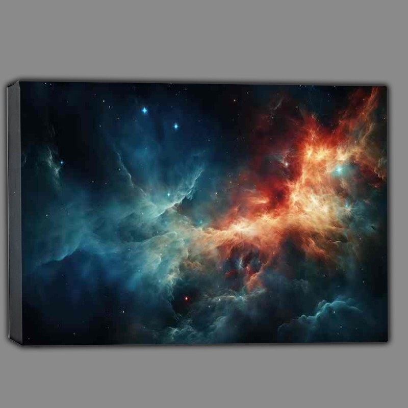 Buy Canvas : (The Orion Nebula A Celestial Masterpiece Unveiled)