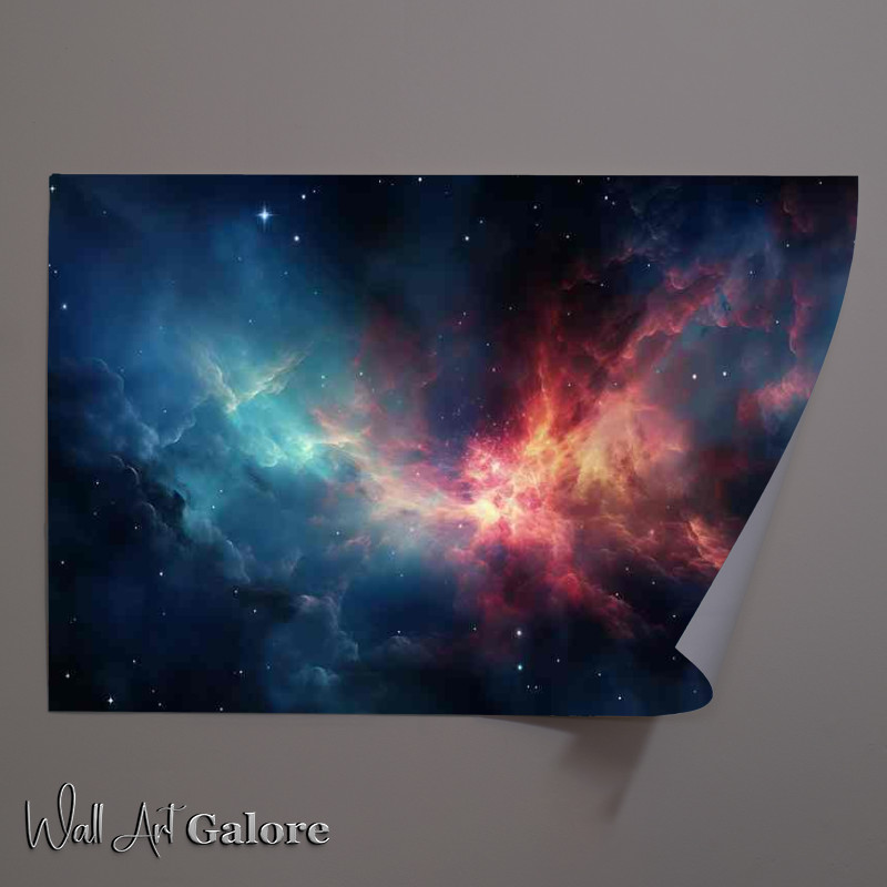 Buy Unframed Poster : (The Orion Nebula Its light and stars)