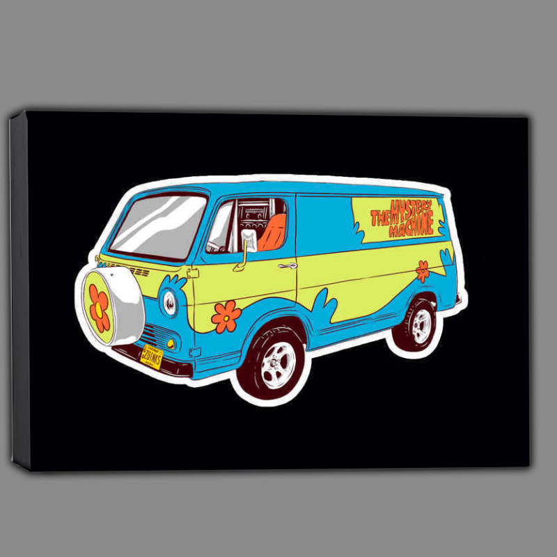 Buy Canvas : (Childhood Cars Scoobydoo)