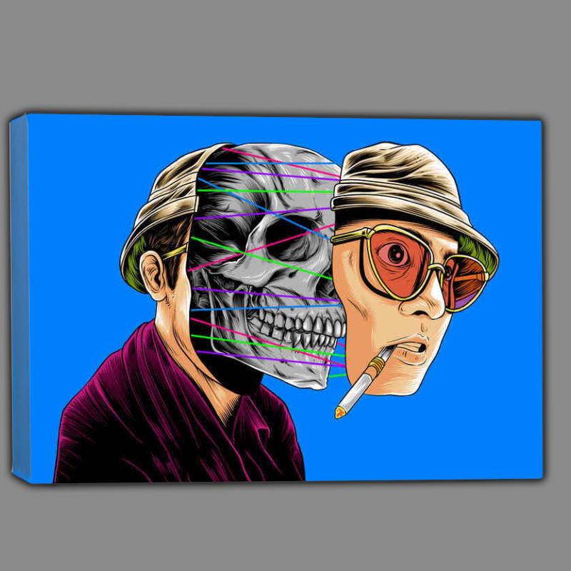Buy Canvas : (Fear Of Loathing Blue)