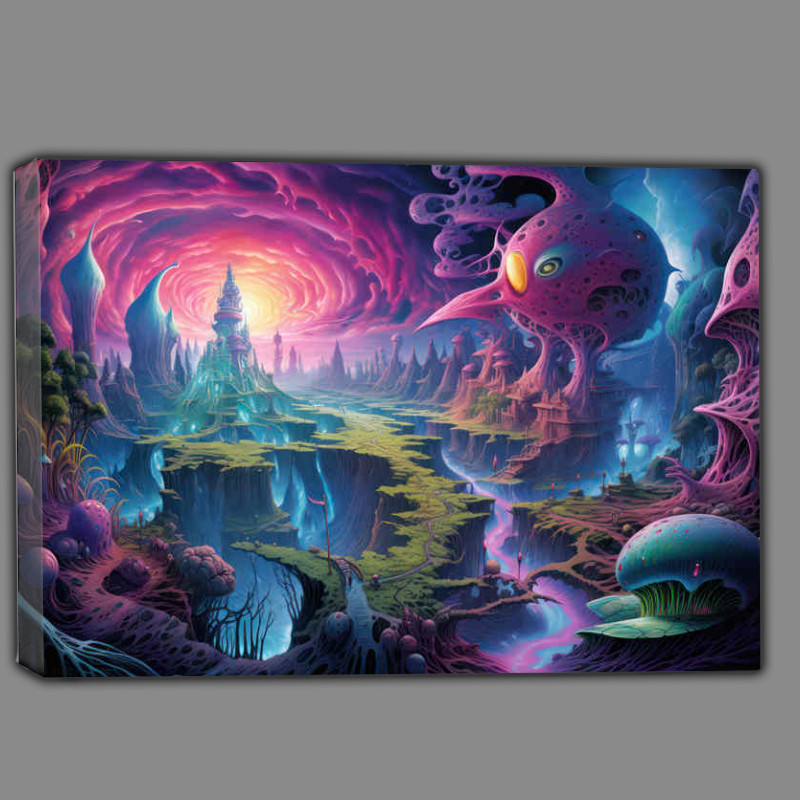 Buy Canvas : (The Enchanted Fantasy Land Visaually pleasing)