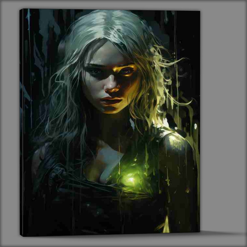 Buy Canvas : (Art of blade black khaleesi)