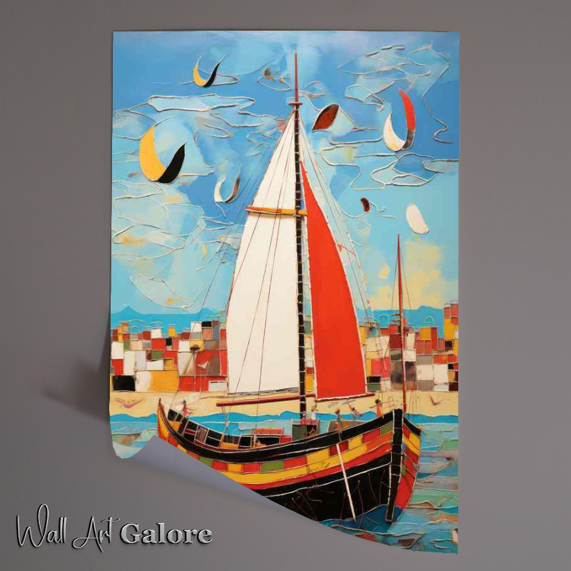 Buy Unframed Poster : (Capturing the Essence of Boats Sailing)