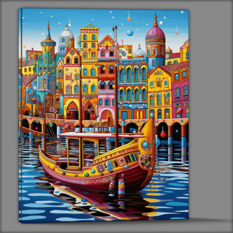 Buy Canvas : (The Magic of Boats on the Open Waters)