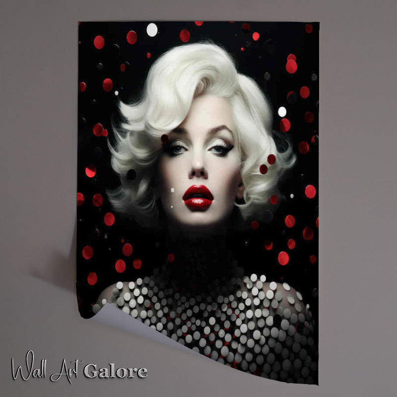 Buy Unframed Poster : (Marilyn Monroe A Glamorous Hollywood Legend)