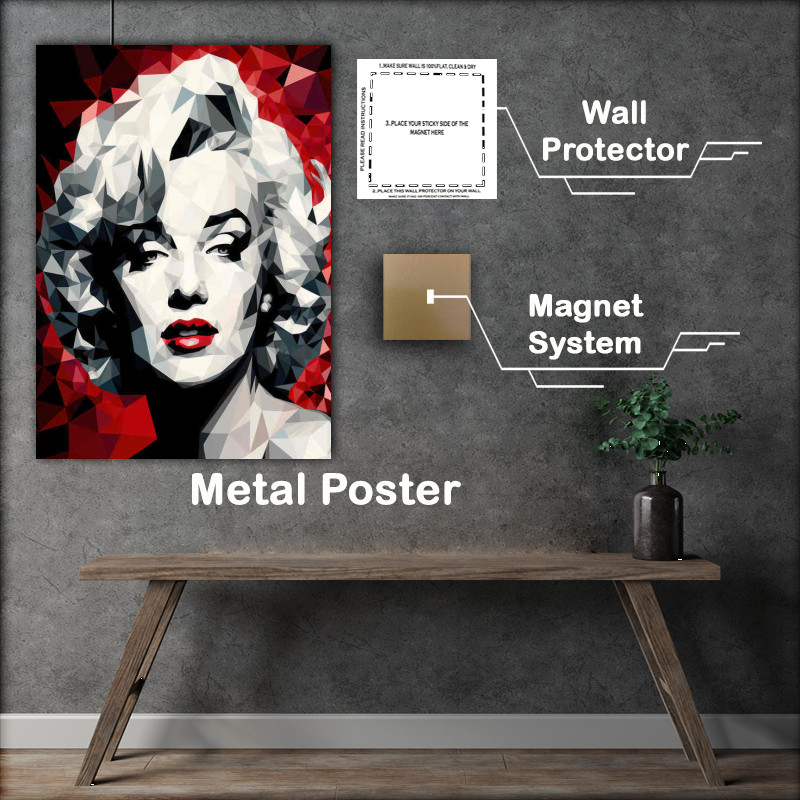 Buy Metal Poster : (The Untold Stories of Marilyn Monroe)