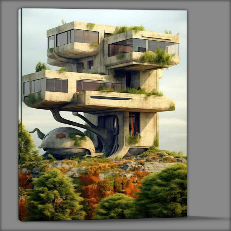 Buy Canvas : (Fairy Tale Castle Homes Dreamlike Getaways Await)