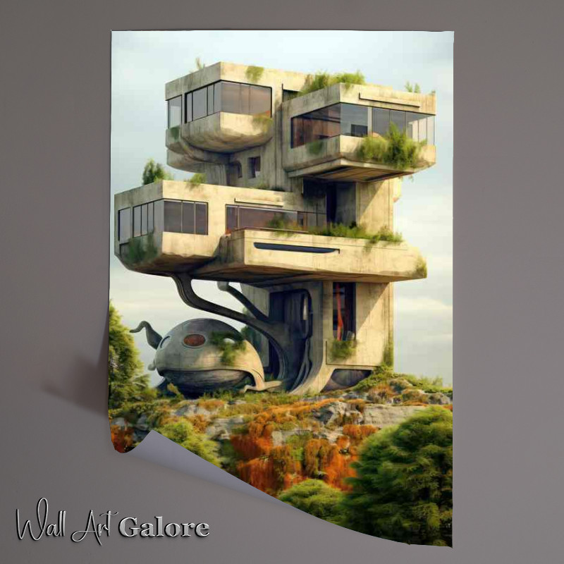 Buy Unframed Poster : (Fairy Tale Castle Homes Dreamlike Getaways Await)