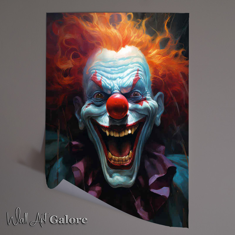 Buy Unframed Poster : (Nightmare Fuel The Creepy Clown Chronicles)