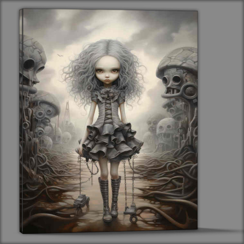 Buy Canvas : (Soulless Stares The World of Macabre Dolls)
