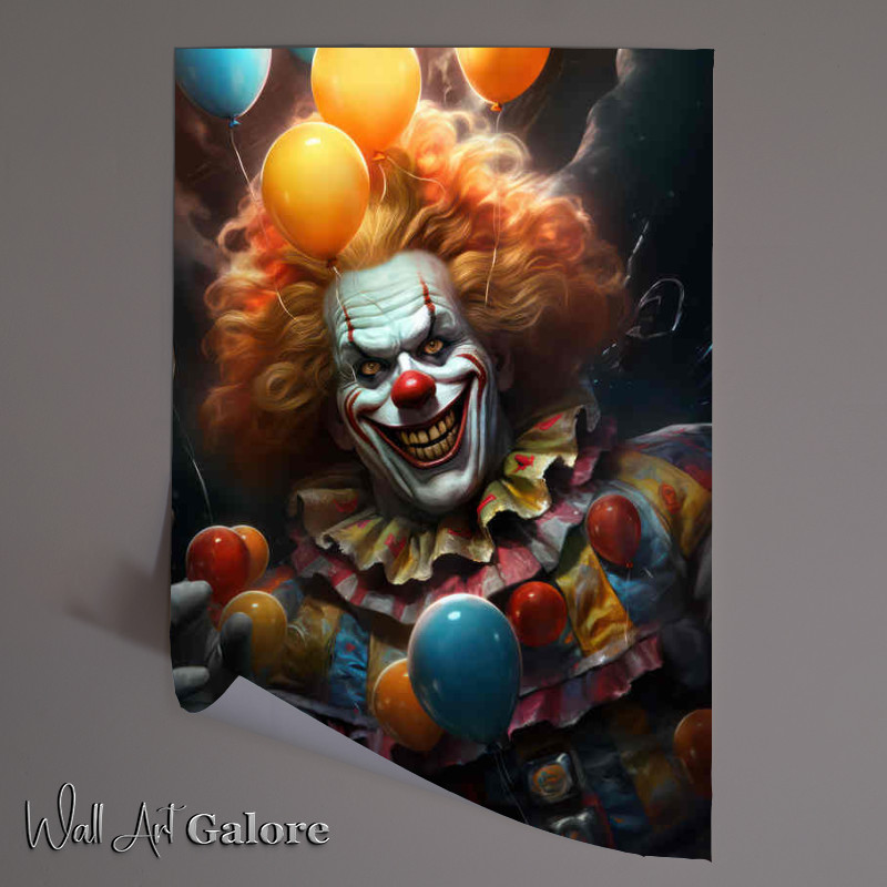 Buy Unframed Poster : (Terror Under the Big Top Creepy Clown Encounters)