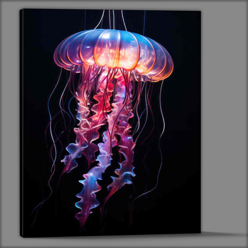 Buy Canvas : (Amazing colours on A Jellyfish)