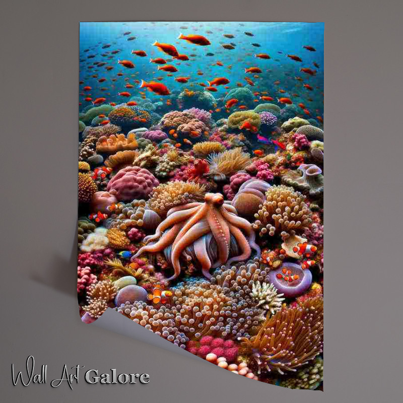 Buy Diverse Marine Life : (British Coral Reef)