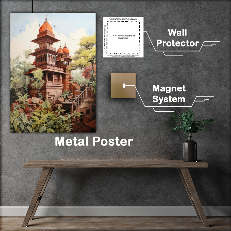 Buy Metal Poster : (Magic Getaways retreat escape)