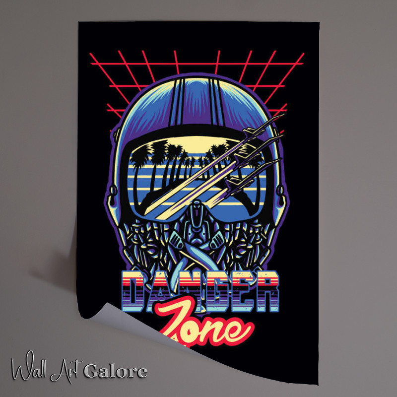 Buy Unframed Poster : (Danger zone flight mode)