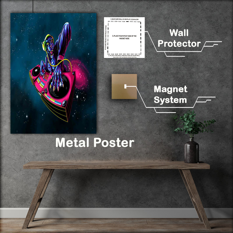 Buy Metal Poster : (Dj Panther)