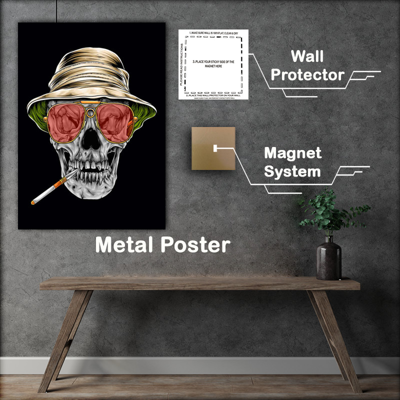 Buy Metal Poster : (Fear Of Loathing the hat and glasses)