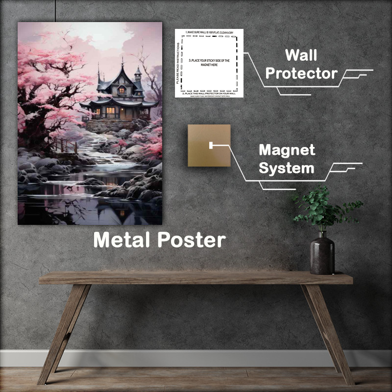 Buy Metal Poster : (Magical Castle Stays Experience the Enchantmen)