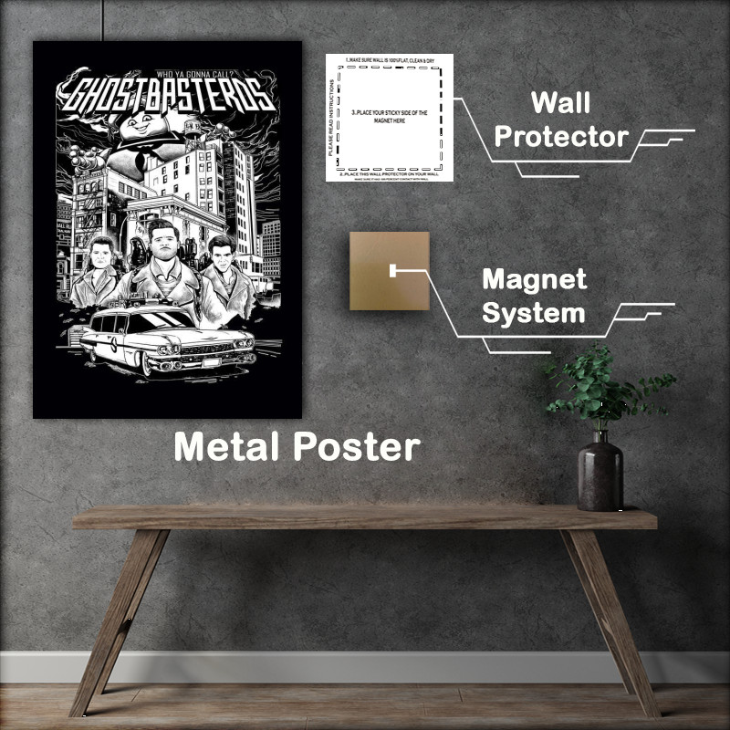 Buy Metal Poster : (Ghost Busters)