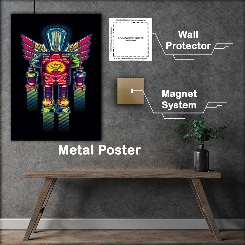 Buy Metal Poster : (Ideas Droid)