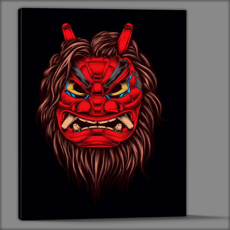 Buy Canvas : (Japanese Mask)