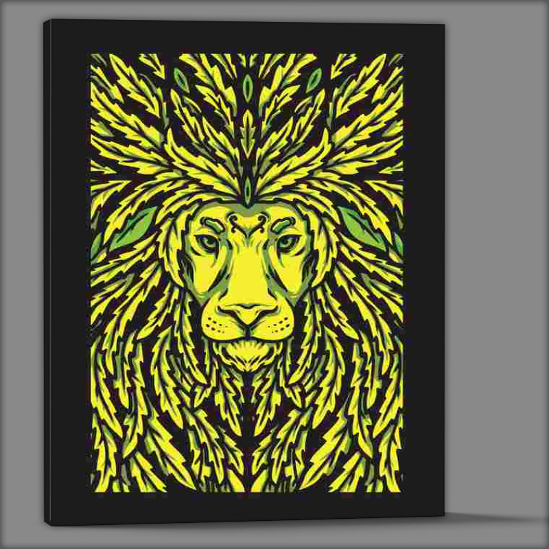 Buy Canvas : (King of the jungle)
