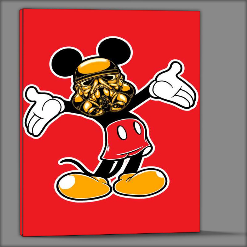 Buy Canvas : (Micky Vader red)