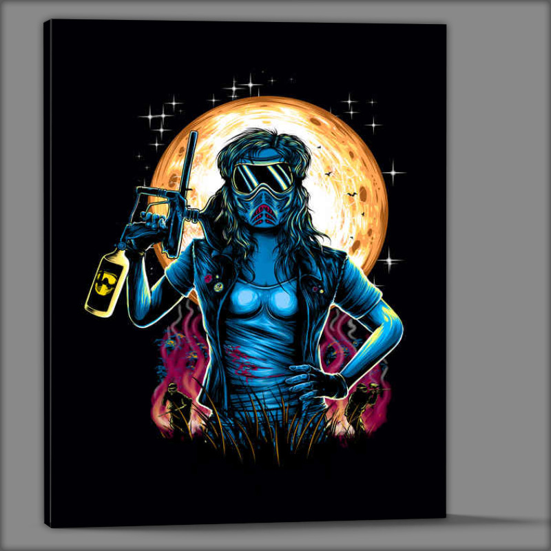 Buy Canvas : (Midnight Masked Murder Paintball)