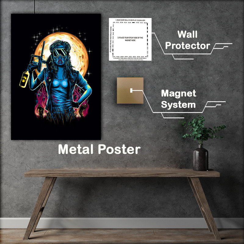 Buy Metal Poster : (Midnight Masked Murder Paintball)