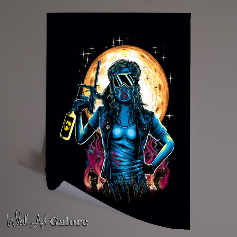 Buy Unframed Poster : (Midnight Masked Murder Paintball)