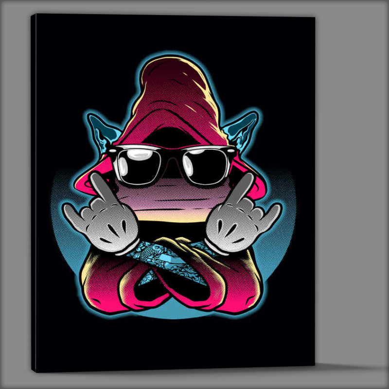 Buy Canvas : (Orko In Halftone)