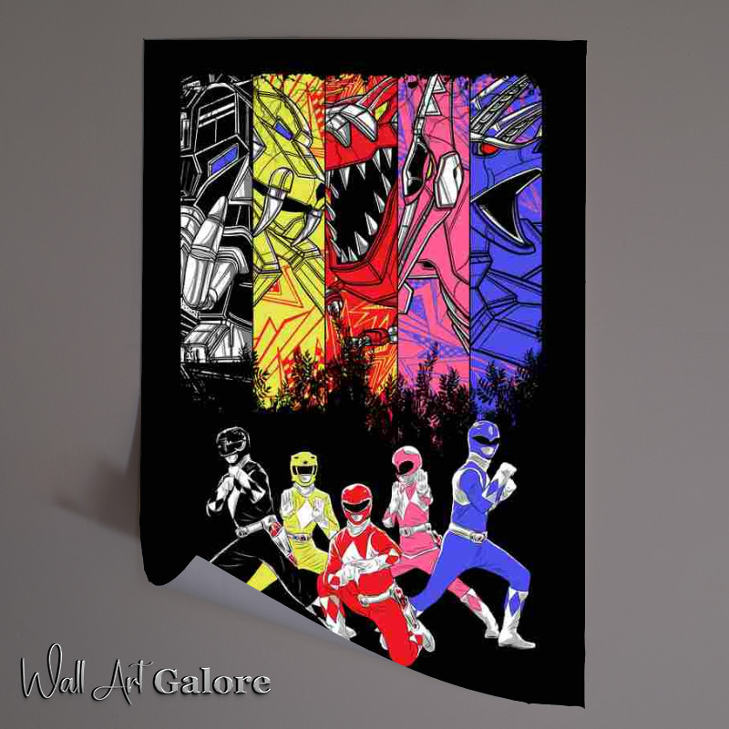 Buy Unframed Poster : (Power Rangers)