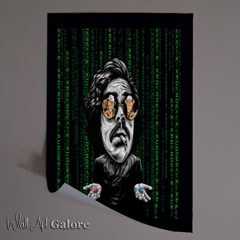 Buy Unframed Poster : (Red Pill Blue Pill)