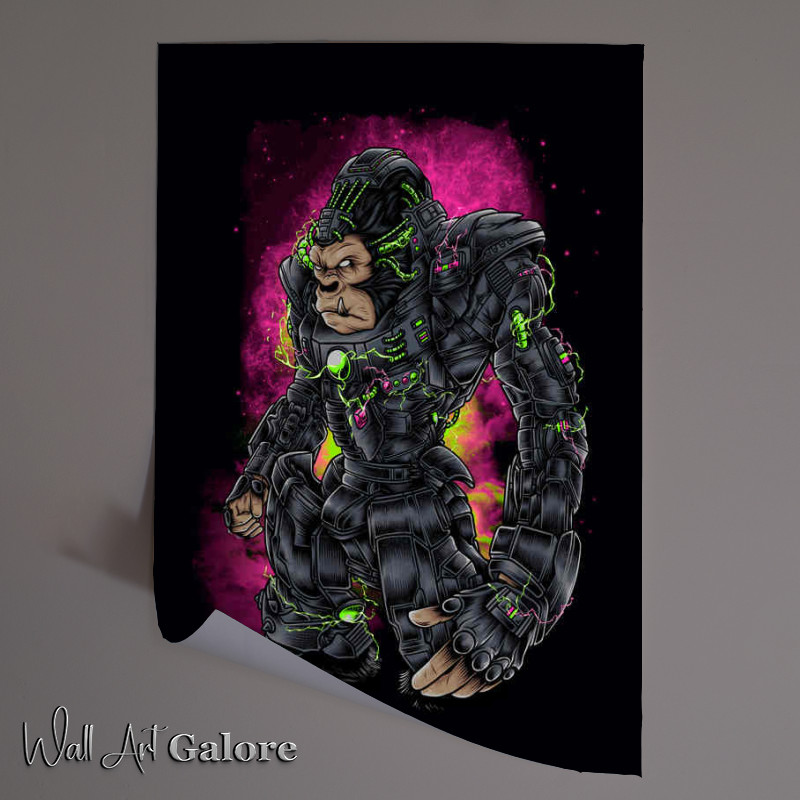 Buy Unframed Poster : (Robot Gorilla)