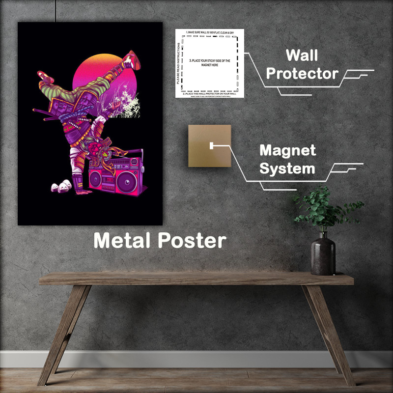Buy Metal Poster : (Samurai Dance)