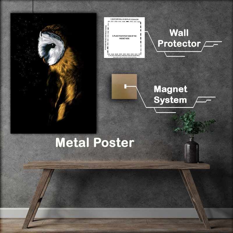 Buy Metal Poster : (Serenity Owl)