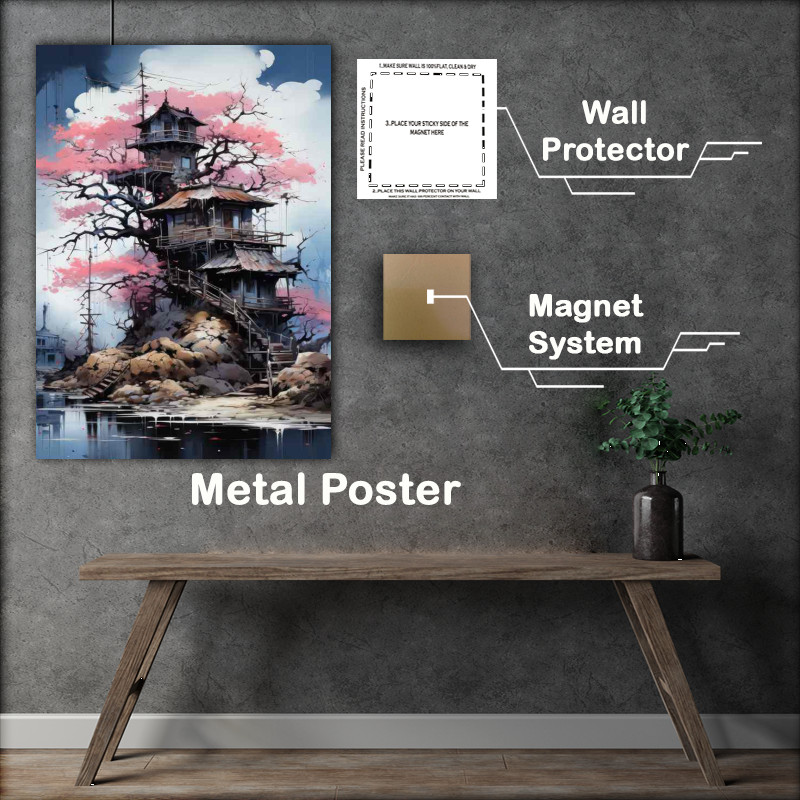 Buy Metal Poster : (Mystical Castle Hideaways Book Your Magic Stay)