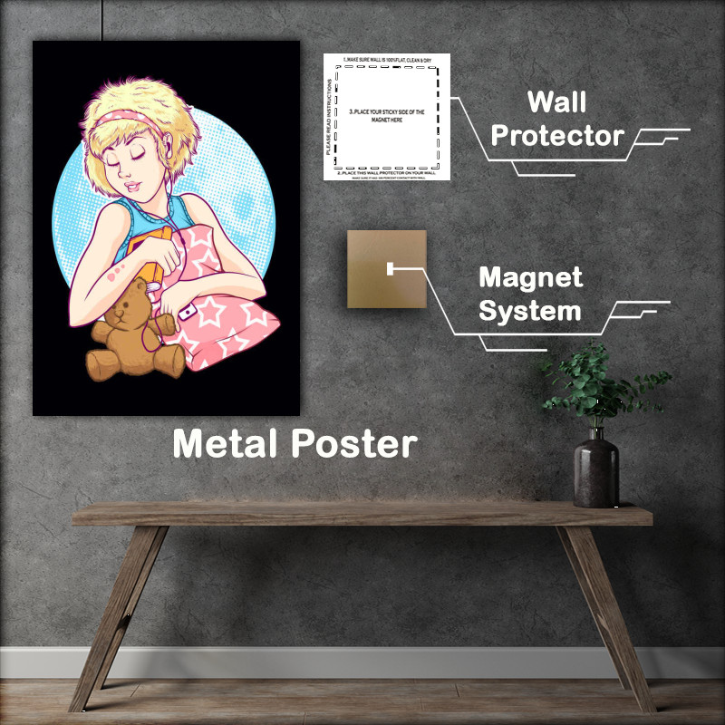 Buy Metal Poster : (Sleeping Beauty)